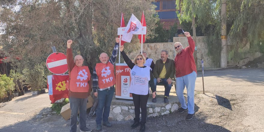 TKP: 'KARABURUN'UN YAĞMALANIYOR, BETONA GÖMÜLÜYOR. İZİN VERMEYECEĞİZ'