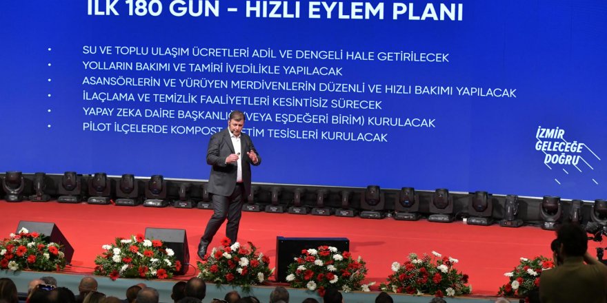 CEMİL TUGAY İZMİR İÇİN NELER YAPACAĞINI AÇIKLADI