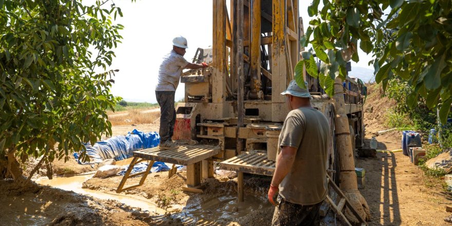 SUSUZ İZMİR...İZSU 27 YENİ SONDAJ KUYUSU DAHA AÇTI