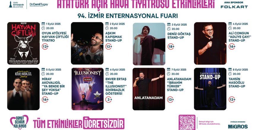 İZMİR FUARI'NDA SANAT, MÜZK VE EĞLENCE DOLU GECELER