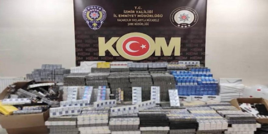 GÜMRÜKTEN SALLANIYOR İZMİR POLİSİ YAKALIYOR