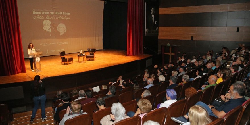 KARŞIYAKA ATTİLA İLHAN'I ANDI