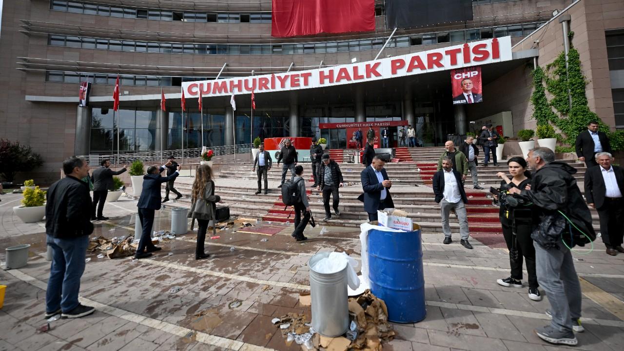 CHP Genel Merkezi'nde olaylara ilişkin soruşturma
