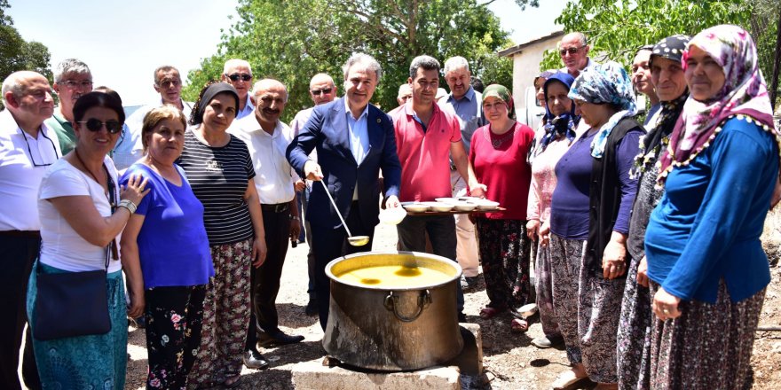 BORNOVA'NIN KÖYLERİ ÜRETİMLE KALKINACAK