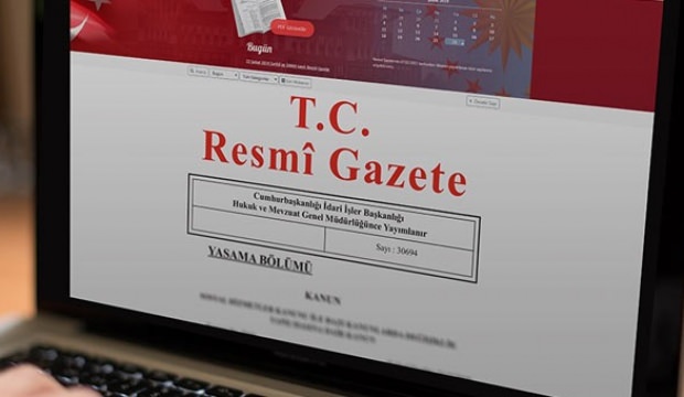 YÖNETMELİK RESMİ GAZETE'DE..