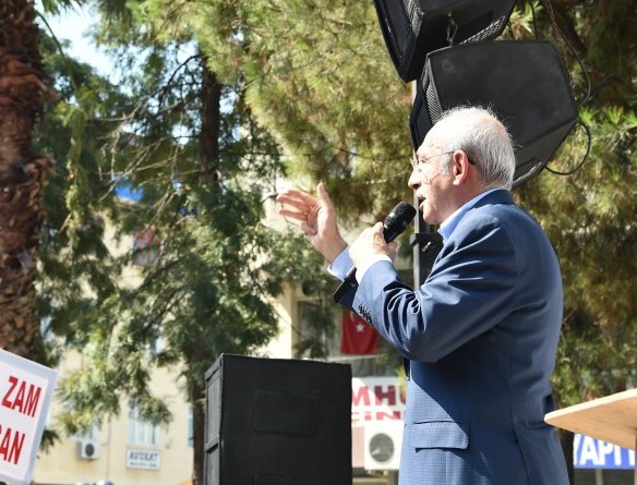 Kılıçdaroğlu, Aydın Çine'de halka seslendi