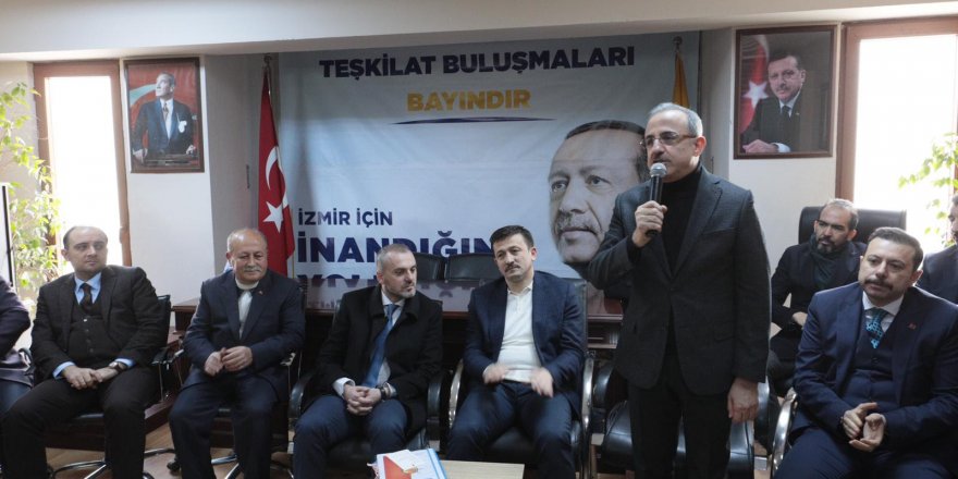 AK PARTİ TEŞKİLAT BAŞKANI KANDEMİR İZMİR'DE..HANGİ MESAJLAR VERİLDİ..