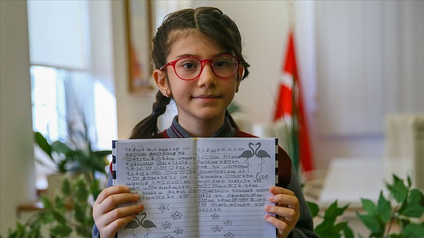 İzmirli Elanur 'Uluslararası Caribou Matematik Yarışması'nda birinci oldu