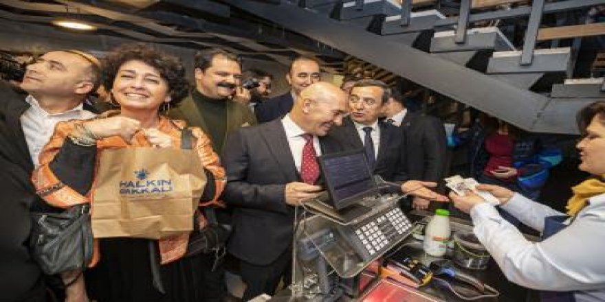 HALKIN BAKKALI İZMİR'DE AÇILDI...NELER SATILACAK...