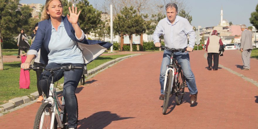 CHP BORNOVA ADAYI İDUĞ: ' BORNOVA BİSİKLET DOSTU OLACAK'