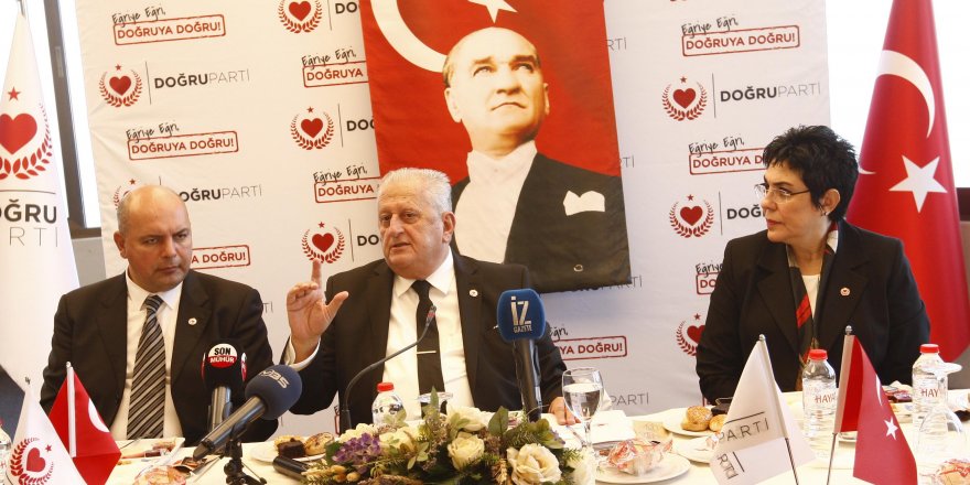 DOĞRU PARTİ GENEL BAŞKANI SERDAROĞLU İZMİR'DE KONUŞTU