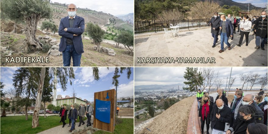 SOYER: 'İZMİR'DE KİŞİ BAŞINA DÜŞEN YEŞİL ALAN MİKTARINI İKİ KATINA ÇIKARACAĞIZ'