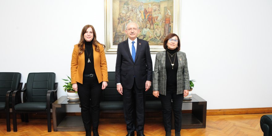 BALÇOVA'NIN KADIN BAŞKANLARI KILIÇDAROĞLU'NU ZİYARET ETTİ