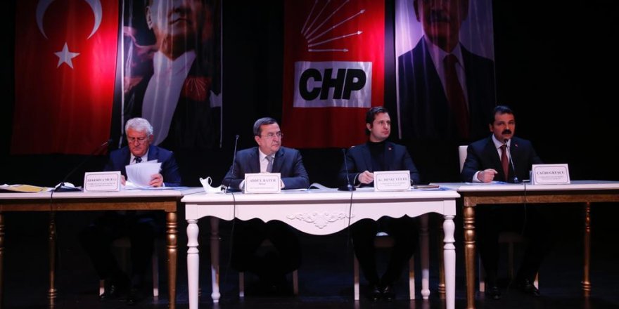 CHP İZMİR KONAK'TA 'ESNAFI KONUŞTU