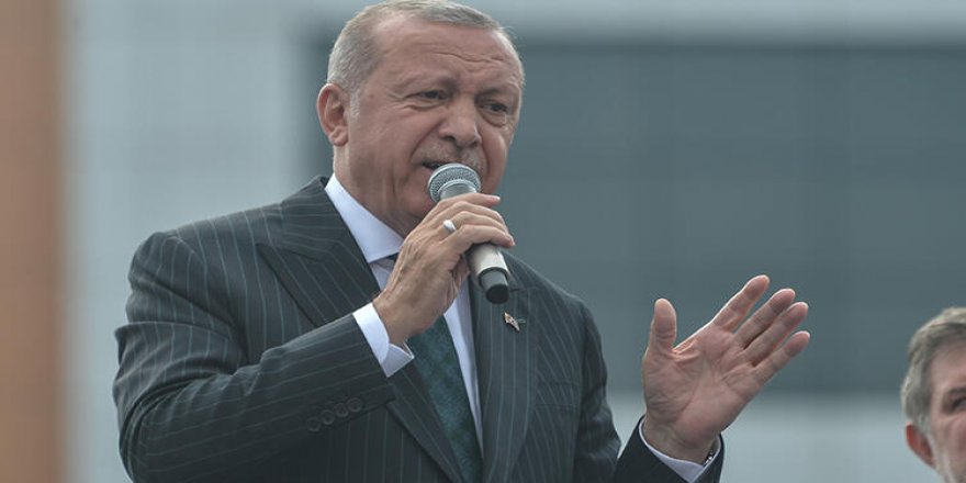 CUMHURBAŞKANI ERDOĞAN İZMİR'DE..ERDOĞAN:'SİZE BURADAN EKMEK ÇIKMAZ BAŞKA KAPIYA'