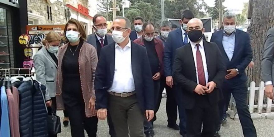 AK PARTİ İZMİR İL BAŞKANI SÜREKLİ FOÇA'DA