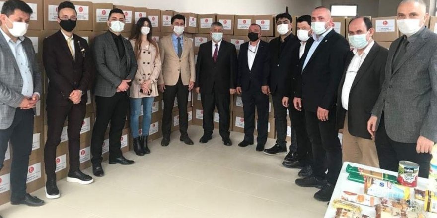 MHP İZMİR'DEN 50 BİN HANEYE DESTEK