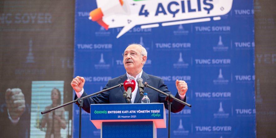CHP GENEL BAŞKANI KILIÇDAROĞLU İZMİR'DE...İLK DURAK ÖDEMİŞ...