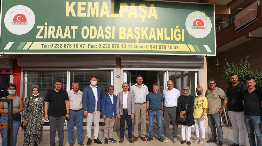 AK Parti İzmir; 42 derecede Kemalpaşa sokaklarında!