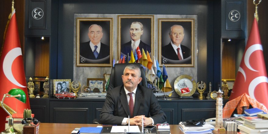MHP İZMİR İL BAŞKANI ŞAHİN'DEN CHP İZMİR İL BAŞKANI YÜCEL'E CEVAP