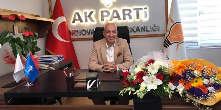 AK PARTİ BORNOVA İLÇE BAŞKANI GÜLDOĞAN:'İZMİR CUMHURİYET TARİHİNİN MİHENK TAŞIDIR'