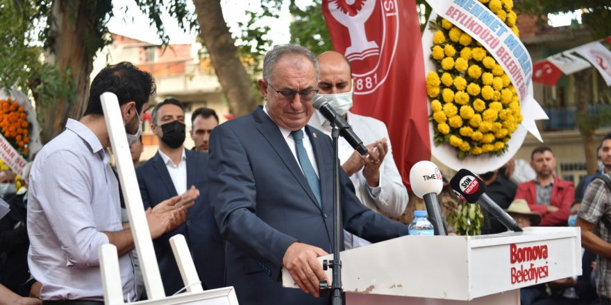 GAZETECİ ZİYNET SERTEL PARKI AÇILDI