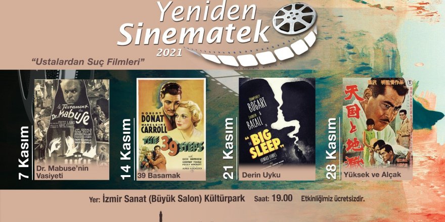 SUÇ FİLMLERİ İZMİRLİ SEYİRCİ İLE BULUŞUYOR