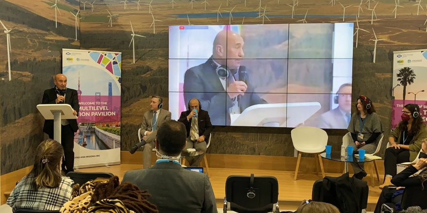 TUNÇ SOYER İKLİM KONFERANSI'NDA KONUŞTU