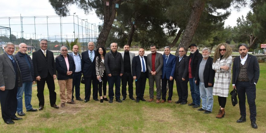 EGEPERDER BAŞKANI BAŞDAŞ GAZETECİLERLE BULUŞTU