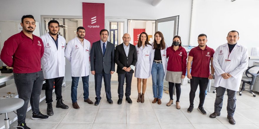 TUNÇ SOYER EGE ŞEHİR LABRATUARI'NI İNCELEDİ