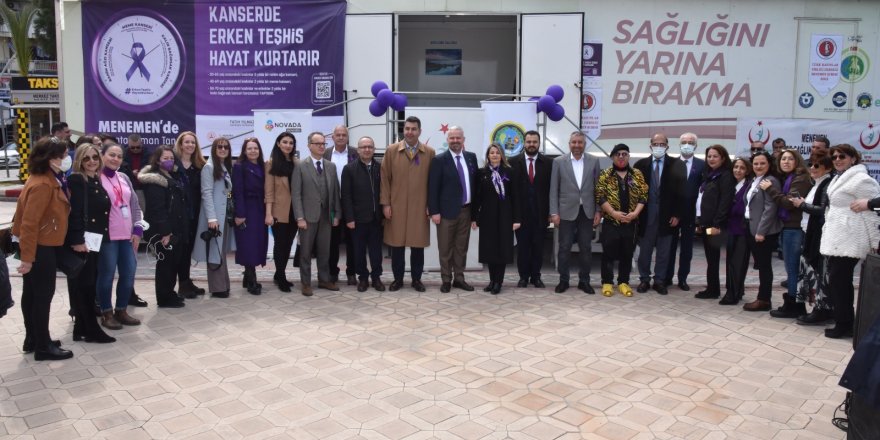 MENEMEN BELEDİYESİ'NDEN 'KANSER KADER OLMASIN' ÇAĞRISI