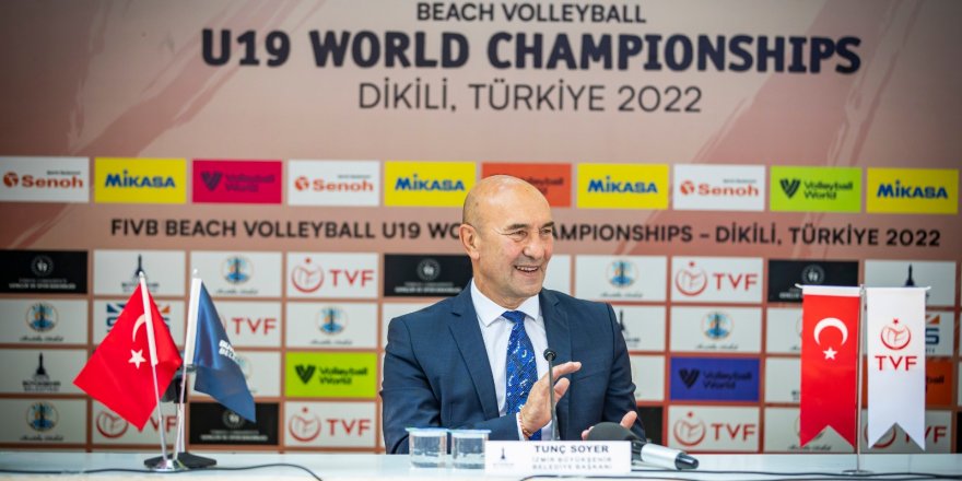 İZMİR U 19 PLAJ VOLEYBOLU ŞAMPİYONASINA HAZIRLANIYOR