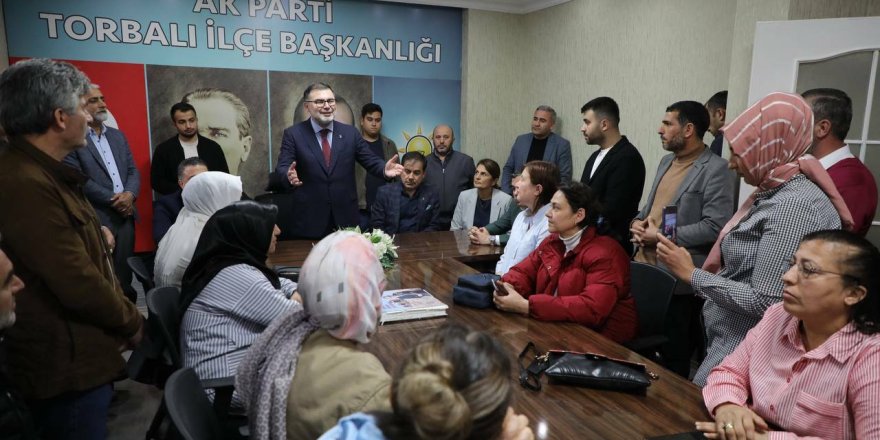 AK PARTİ İZMİR İL BAŞKANI BİLAL SAYGILI'DAN SELÇUK VE TORBALI SEFERİ