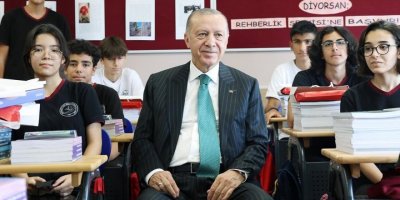 CUMHURBAŞKANI ERDOĞAN, YENİ EĞİTİM ÖĞRETİM YILINI KUTLADI