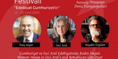 İZMİR'DE EDEBİYAT FESTİVALİ BAŞLIYOR