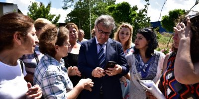 HAYVANSEVERLERDEN BAŞKAN İDUĞ'A ALKIŞLI DESTEK