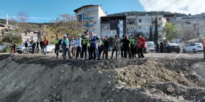 TUNÇ SOYER TÜNEL İNŞAATI DENETLEDİ