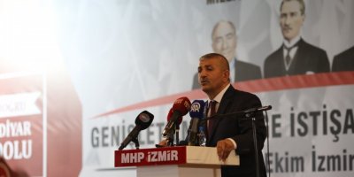 MHP İZMİR İL BAŞKANI ŞAHİN: 'YEREL YÖNETİM İÇİN KOLLARI SIVIYORUZ'