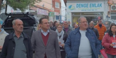 OLGUN ATİLA KARABURUN'DA KONUŞTU