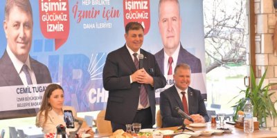 CEMİL TUGAY: 'İZMİR'İN EN BAŞARILI BAŞKANLARINDAN BİRİ OLACAĞIM'