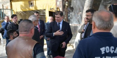 CEMİL TUGAY 'İZMİR'İ RANTA KARŞI KORUDUK' DEDİ