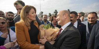 TUNÇ SOYER: 'İZMİR'E 900 MİLYON LİRALIK KÖPRÜ VE MENFEZ YATIRIMI YAPTIK'