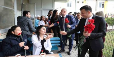 AK PARTİLİ DAĞ'DAN KADINLARA SÖZ...GECE-GÜNDÜZ DEMEDEN ÇALIŞACAĞIZ...