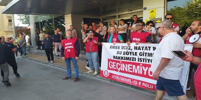 CEMİL TUGAY ARTIK İZMİR BÜYÜKŞEHİR BELEDİYE BAŞKANI. EMEKÇİ KARŞIYAKA BELEDİYESİ'Nİ BASTI