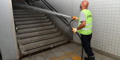 ÇİĞLİ'DE TEMİZLİK SEFERBERLİĞİ