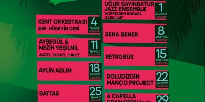 İZMİR'DE ÇİM KONSERLERİ BAŞLADI