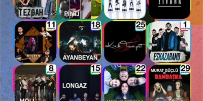 İZMİRLİLER HAZIR MISINIZ? ÇİM KONSERLERİ BAŞLIYOR..İŞTE PROGRAM