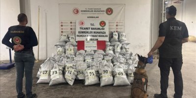 SINIRDA TARİHİ UYUŞTURUCU OPERASYONU