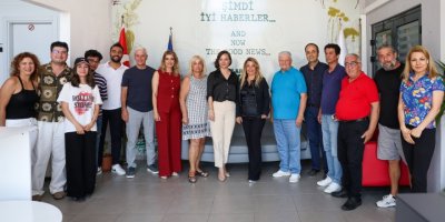 GAZETECİLER TARAFINDAN ELEŞTİRİLEN BAŞKAN HELİL KINAY GAZETECİLERİ ZİYARET ETTİ