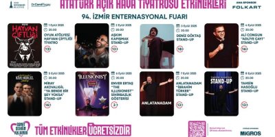 İZMİR FUARI'NDA SANAT, MÜZK VE EĞLENCE DOLU GECELER